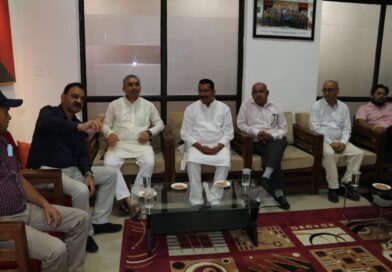 Visit of Mayor Dehradun Shri Sunil Uniyal Gama and MLA Tehri Shri Kishor Upadhyay at Vigyan Dham on 20th May, 2022